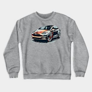 Tesla Model X Crewneck Sweatshirt